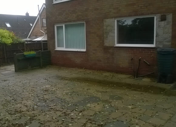 back of house before extension in bolton